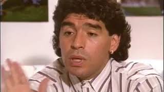 Maradona si confessa a Gianni Mina' (crisi 90 -91)