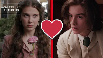 Do Enola and Tewksbury kiss in the books?
