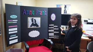 Wax Museum Project - Anne Frank