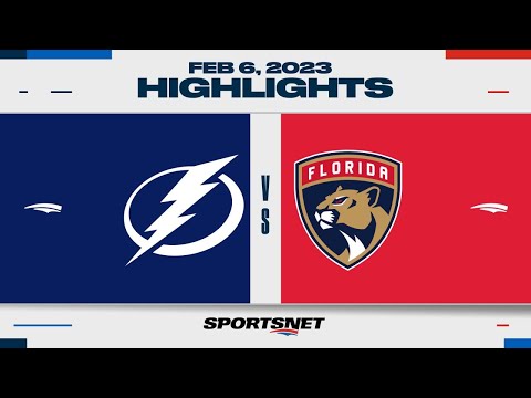 NHL Highlights | Lightning vs. Panthers - February 6, 2023