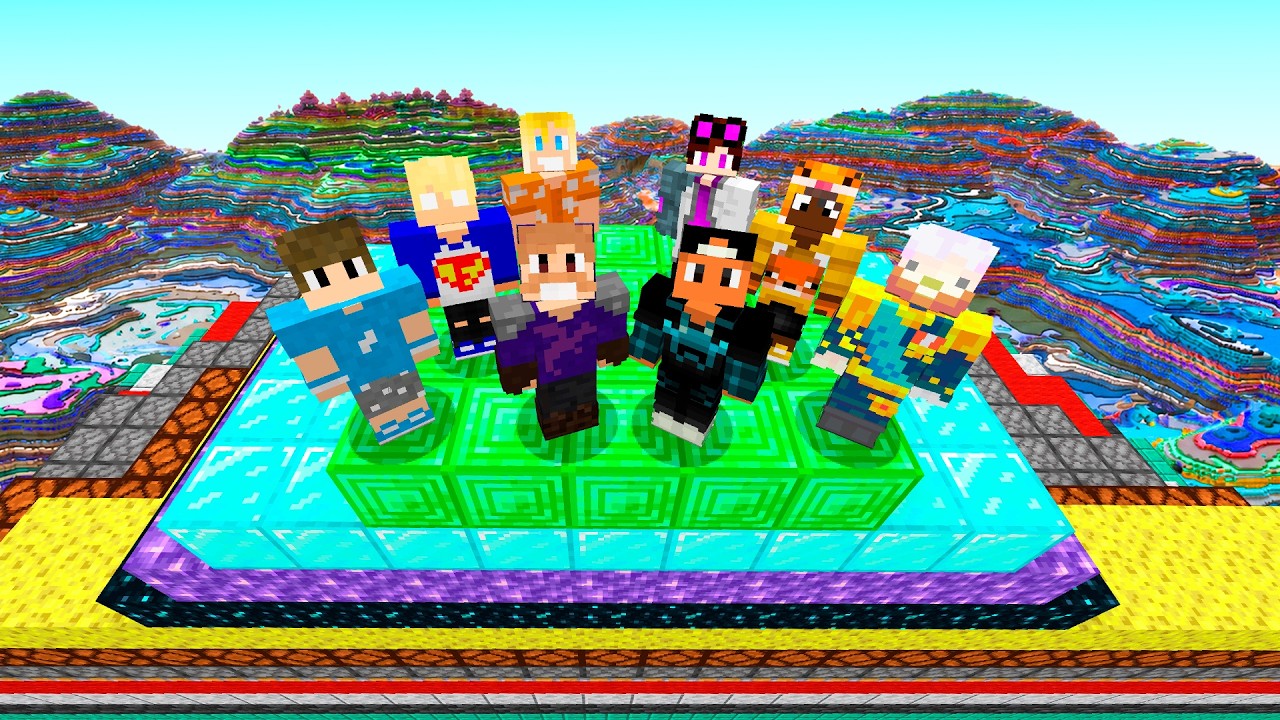 11 YOUTUBERS vs CAMADAS ALEATÓRIAS 