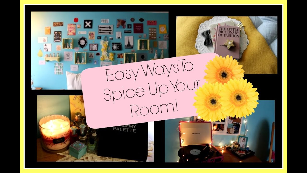 Easy Ways to Spice Up Your Room! - YouTube