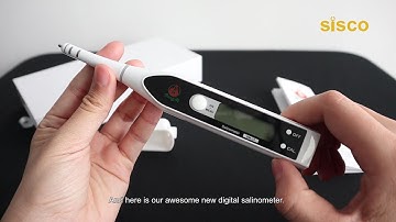 Digital Salinity Tester for Aquariums & Food Science