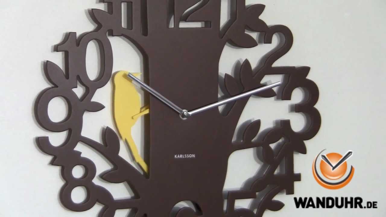 www.wanduhr.de: Woodpecker - YouTube