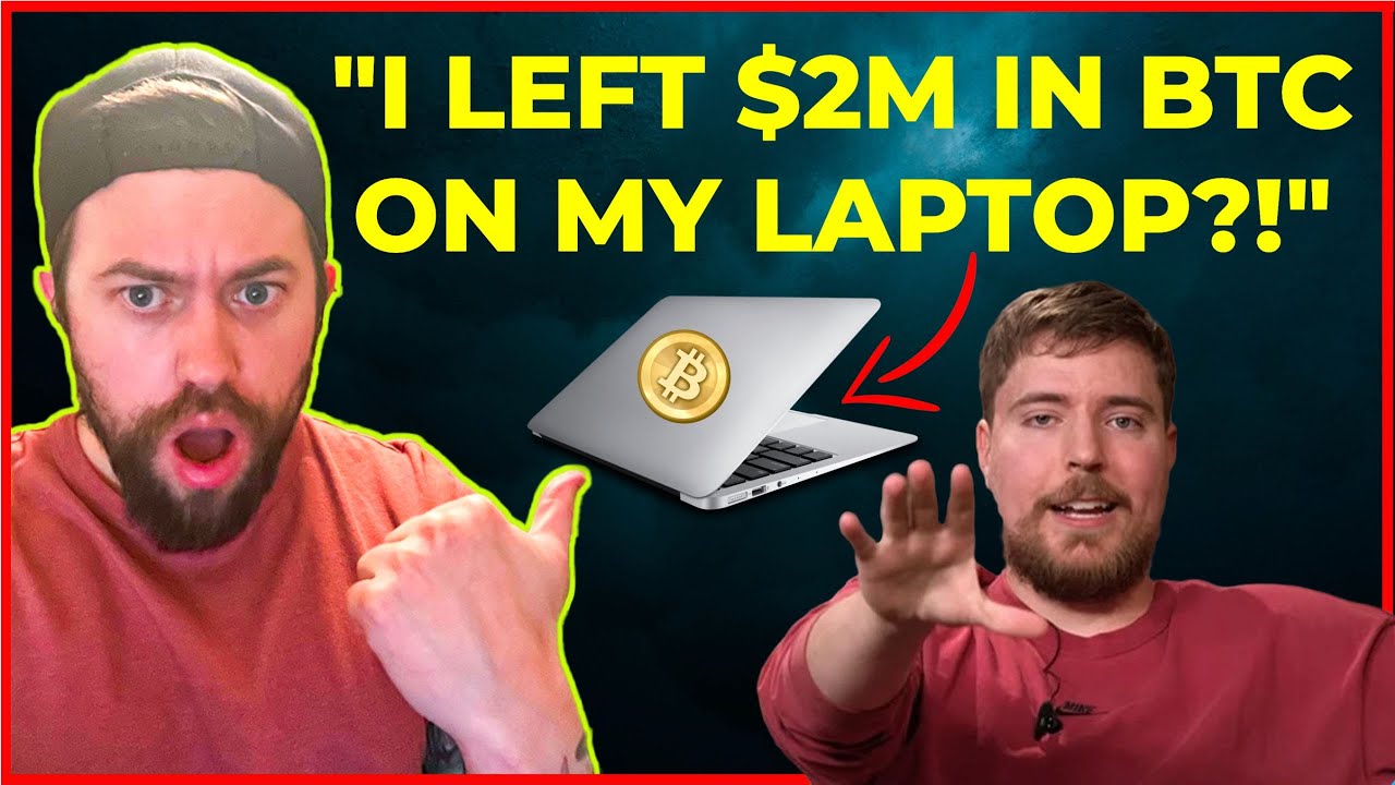 Reacting to Mr Beast Leaving $2M Worth Of Bitcoin Private Keys On His  LAPTOP??!!