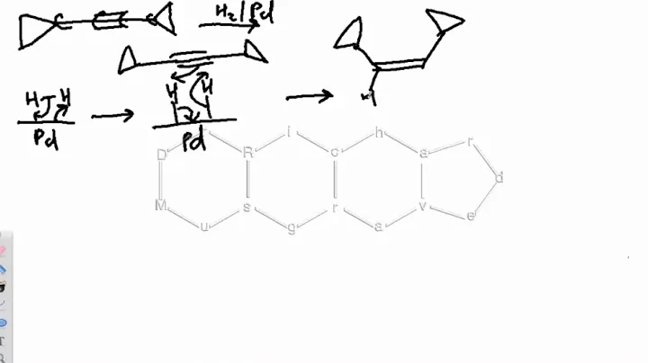 Hydrogenation of Alkynes