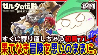 【#ゼルダの伝説ブレスオブザワイルド 】思いのままに冒険するオオサンショウウオ #11【両生類系人外VTuber/半崎ウイネコ】【BotW/ブレワイ】