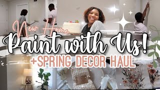 *NEW HOUSE* UPDATES|| painting + home decor haul