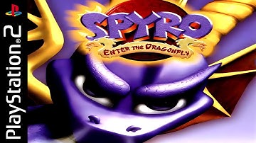 Spyro: Enter the Dragonfly PS2 Longplay - FULL GAME Walkthrough - 100% Completion