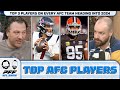 Top 3 players on every afc team heading into the 2024 season  pff nfl show