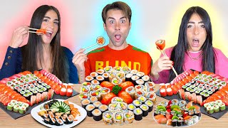 SUSHI CHALLENGE CON LE MIE SORELLE *23 MILA KCAL* | GIANMARCO ZAGATO