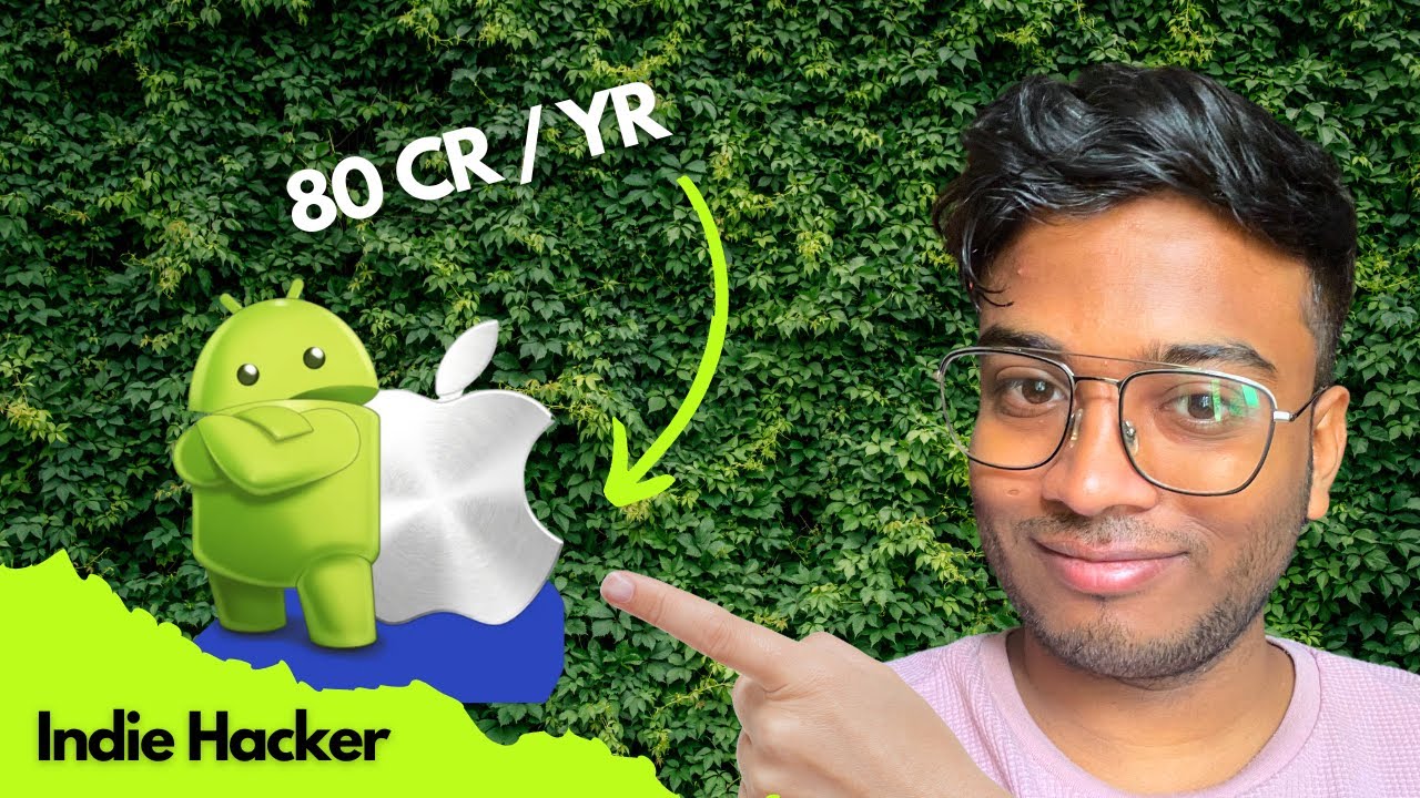 Story of an IIT-B graduate Indie hacker who makes 80cr/year from mobile Apps