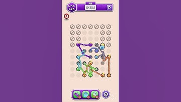 Twisted tangle Level 495 Japanese Gameplay