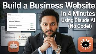 Build a Business Website in 4 Minutes Using Claude AI (No Code!)