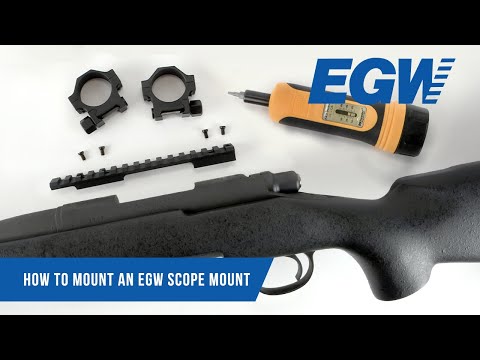 How to Mount an EGW Scope Mount