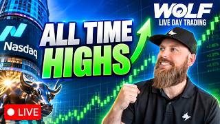 STOCK MARKET RIPS TO NEW ALL TIME HIGHS ON NFP JOBS DATA | LIVE DAY TRADING