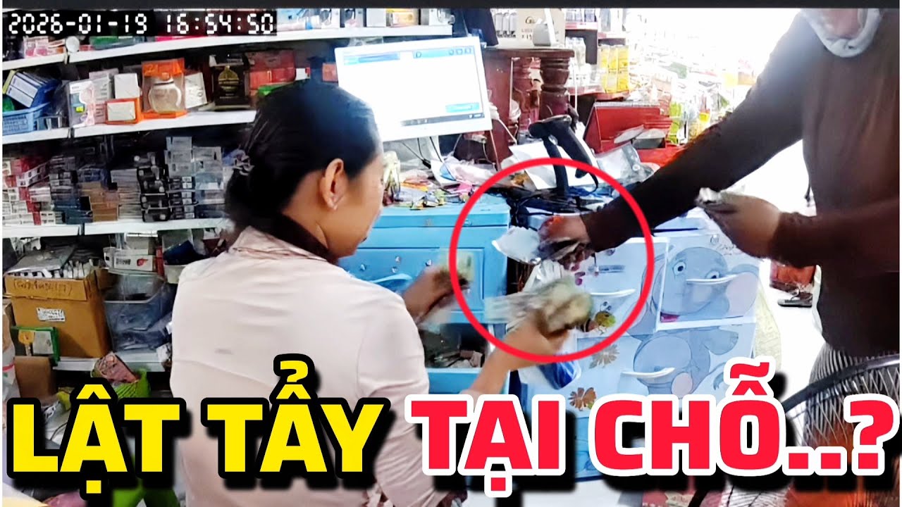 Tưởng đã qua mặt được ai ngờ nữ quái bị phát hiện ngay