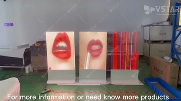 VSTAR Transparent LED Film Display - P6mm Transparent LED Advertising Machine screen