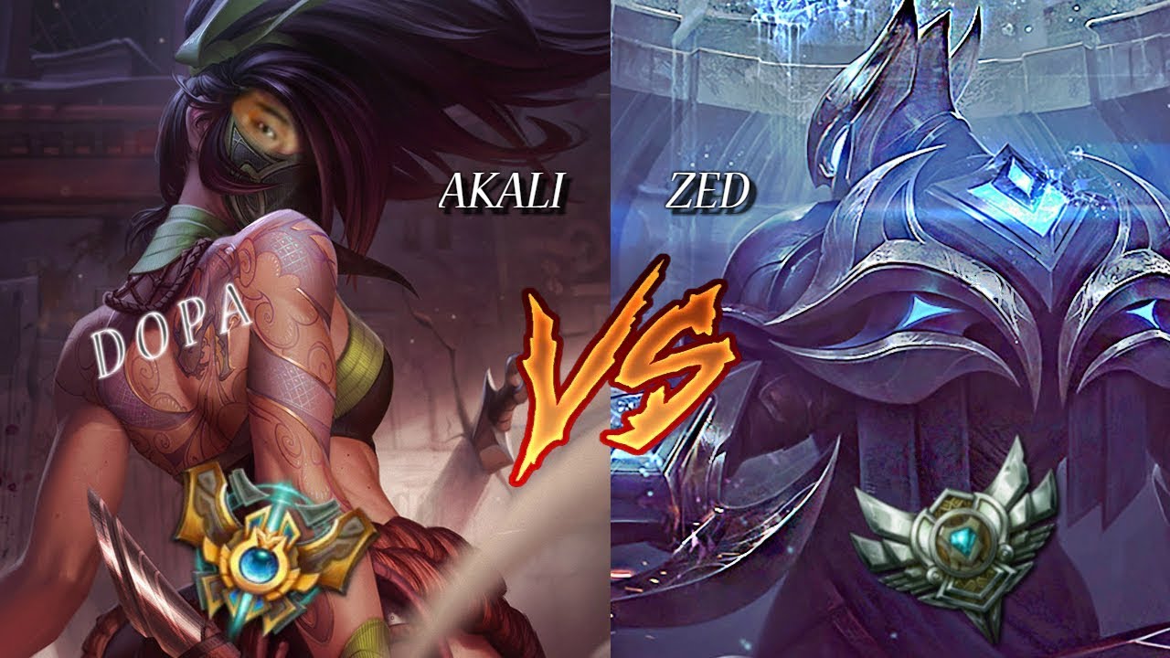 dopa, zed, akali, vs, nickdaboom, analisis, traducido, español, apdo, lol, ...