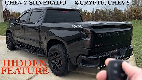 Hidden Chevy Silverado feature most people don