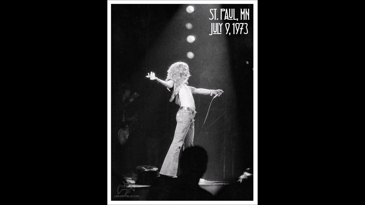 Led Zeppelin - Live in St. Paul, MN (July 9th, 1973) - YouTube