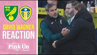 David Wagner Reaction | Norwich City 2-3 Leeds United | The Pink Un