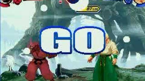 Evil Ryu by vyn(me) vs Master Geese by warusaki3