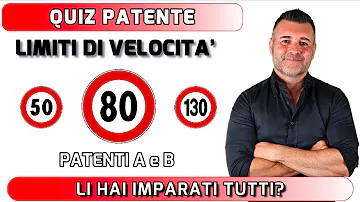 Qual è il limite di velocità in autostrada in Italia?