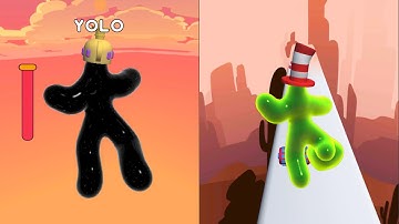 Blob Runner 3D - All Levels Gameplay Android, iOS #5 ( 77 - 89 )