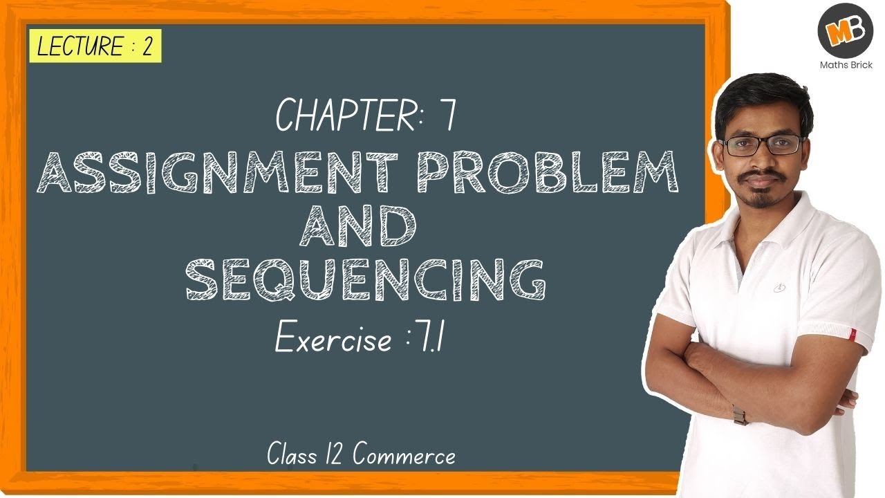 assignment and sequencing 12th commerce