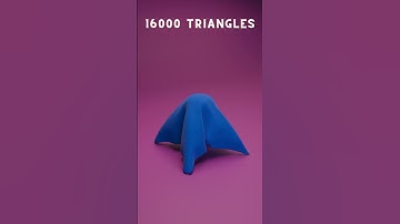 Blender 3D Cloth falling on a Pink Soldier in Squid Game! 🔥🔥 #blender3d #animation #learning #asmr