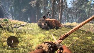 Far Cry Primal - Sabretooth Tiger vs Cave Bear !