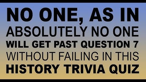 Ultimate Trivia Challenge: Test Your Knowledge with These 10 Fascinating Questions!
