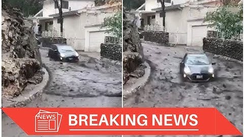 [Breaking News] Driver talks about terrifying mudslide ride