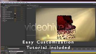 Flower Logo Reveal After Effects template