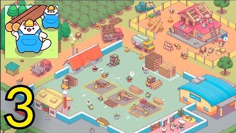 Lumbercat: Cute Idle Tycoon Gameplay Walkthrough Part 3 (IOS.android) #gamingvideos