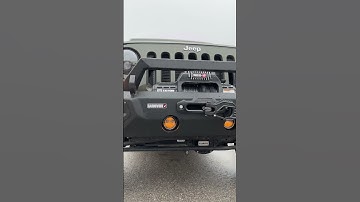 Foggy #frontend feat amber backlighting from @diodedynamics fog lights #jeep #automotive