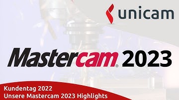 Mastercam 2023 Highlights aus dem unicam Kundentag 2022 - Teil1