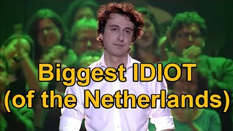 The DUTCH Green Party's leader is a huge Idiot