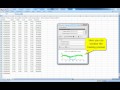 Neural Network Stock Price Prediction in Excel