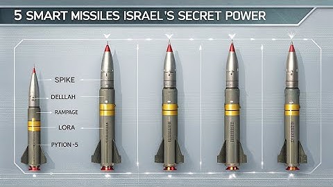 🇮🇱 5 Israeli Smart Missiles That Changed Air Combat Forever | Secret Weapons Revealed 🚀🔥