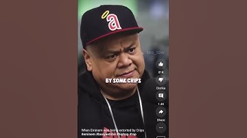 Eminem being extorted by crips