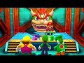 Mario Party Top 100 - Bowser's Big Blast- Mario vs Luigi vs Yoshi vs Wario (Master Difficult)