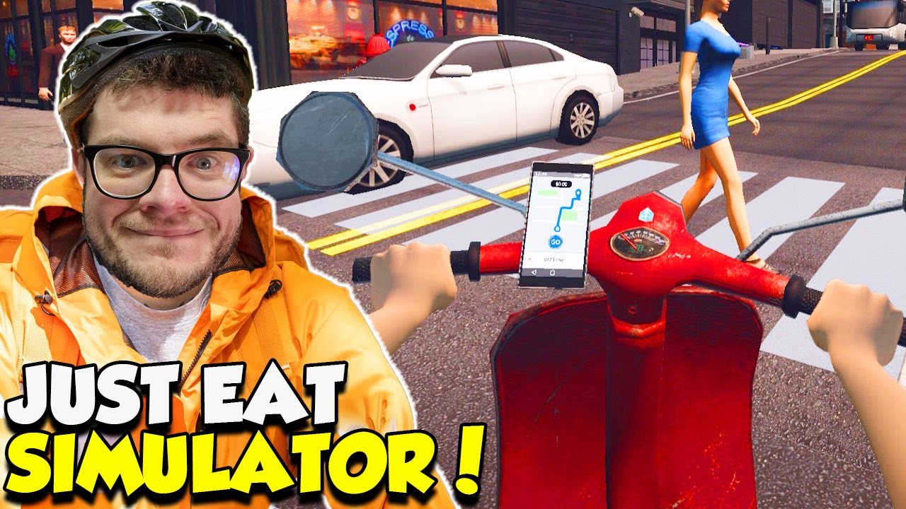 JUST EAT SIMULATOR! - Food Delivery Simulator - (Salvo Pimpo's)
