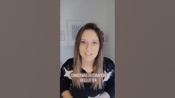 12 days of Christmas decluttering Day 2: christmas decorations #minimalist #minimalistchristmas
