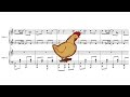 If I Had A Chicken - Kevin MacLeod (Sheet Music)