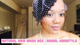 Natural Hair Bride Box | Natural Bridal Styles