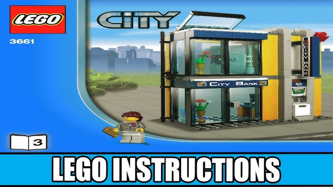 LEGO Instructions | City | 3661 Bank & Money Transfer (Book 2) - YouTube