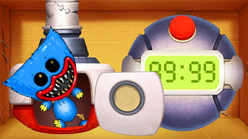 Bomb,High-G Machine vs Huggy Wuggy - Kick The Buddy #33