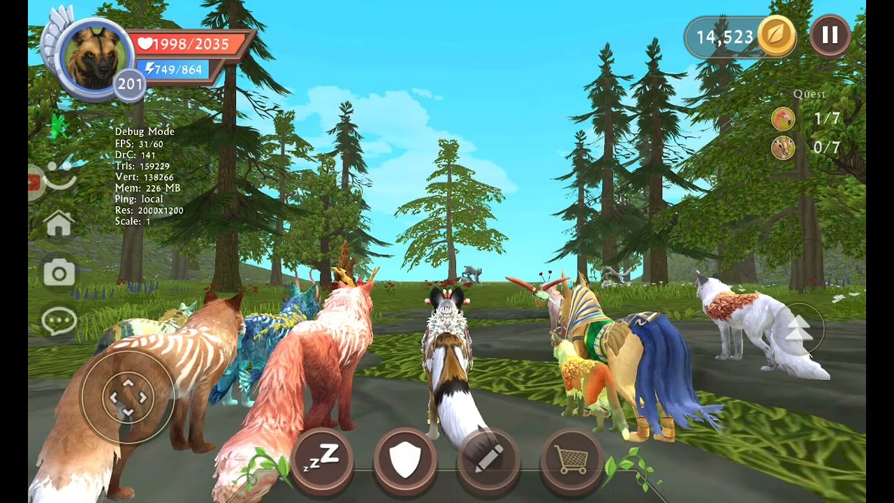 PLEUH- I mean defeating all wildcraft bosses (yes this is part 1:P) 